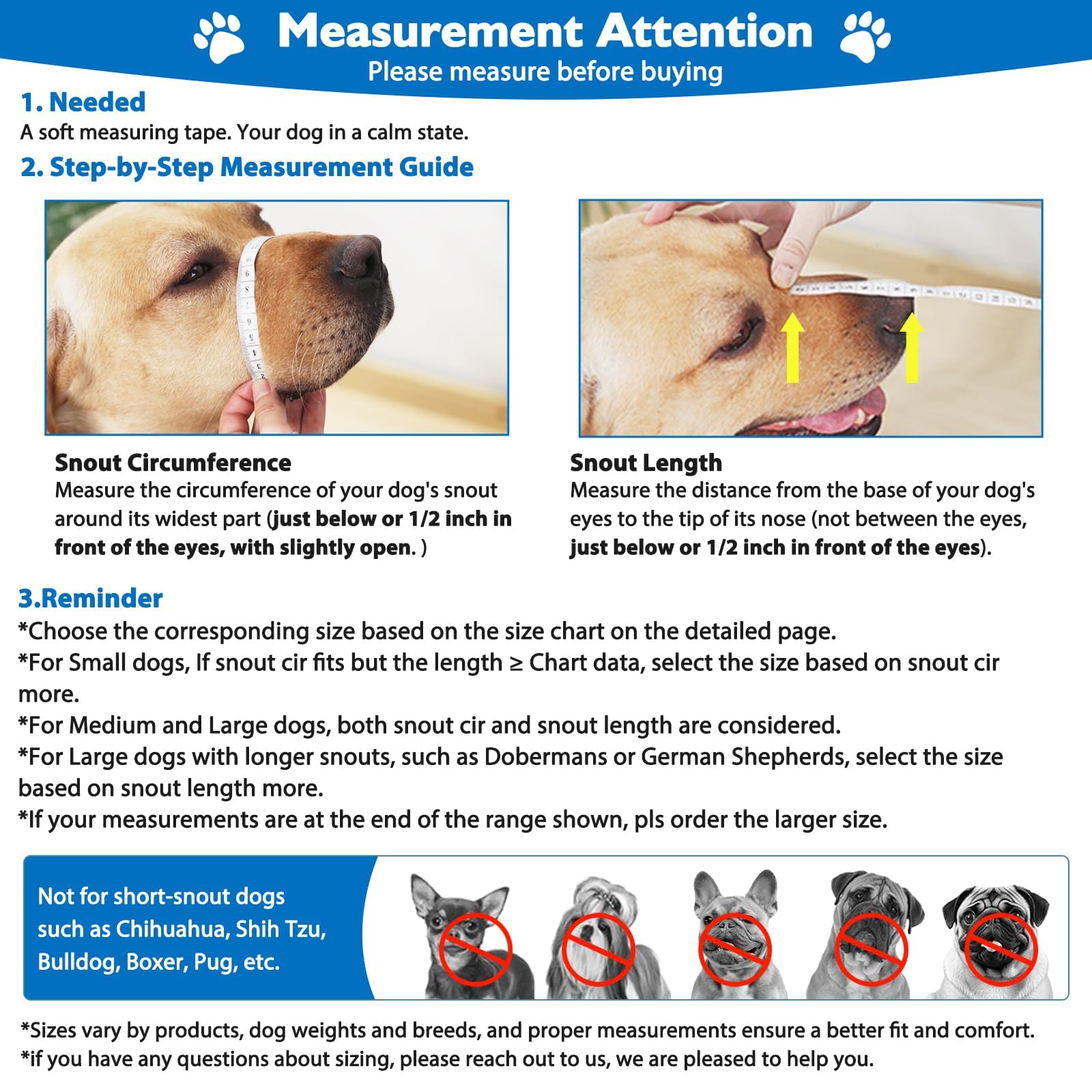 Mayerzon XL size muzzle fits large breeds like Doberman for daily wear.
