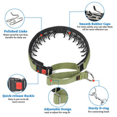 Mayerzon durable nylon buckle closeup emphasizes long-lasting construction