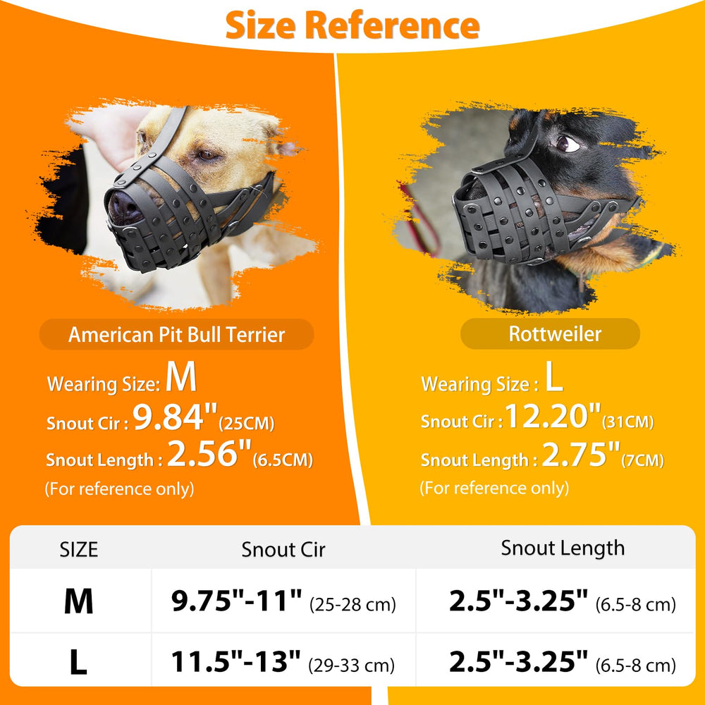 Mayerzon large dog muzzle promotes safe, supervised use.