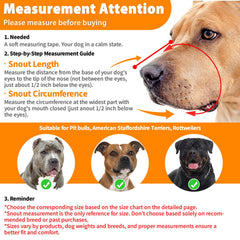 Mayerzon Pitbull Muzzle adjustment straps highlight easy length changes for secure comfort