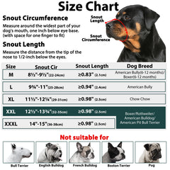 Mayerzon Pitbull Muzzle breathable oxford exterior with waterproof inner layer.