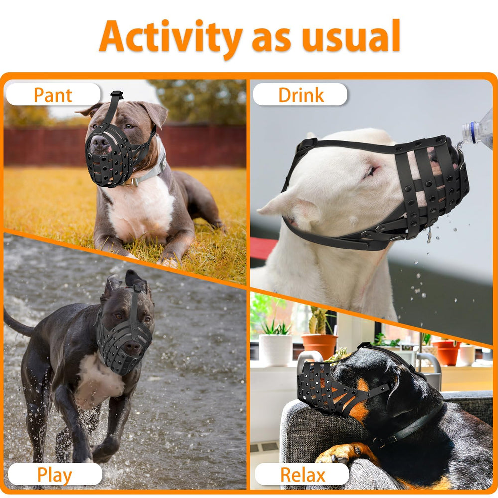 Mayerzon Pitbull Muzzle supervise safety emphasizes responsible, supervised use