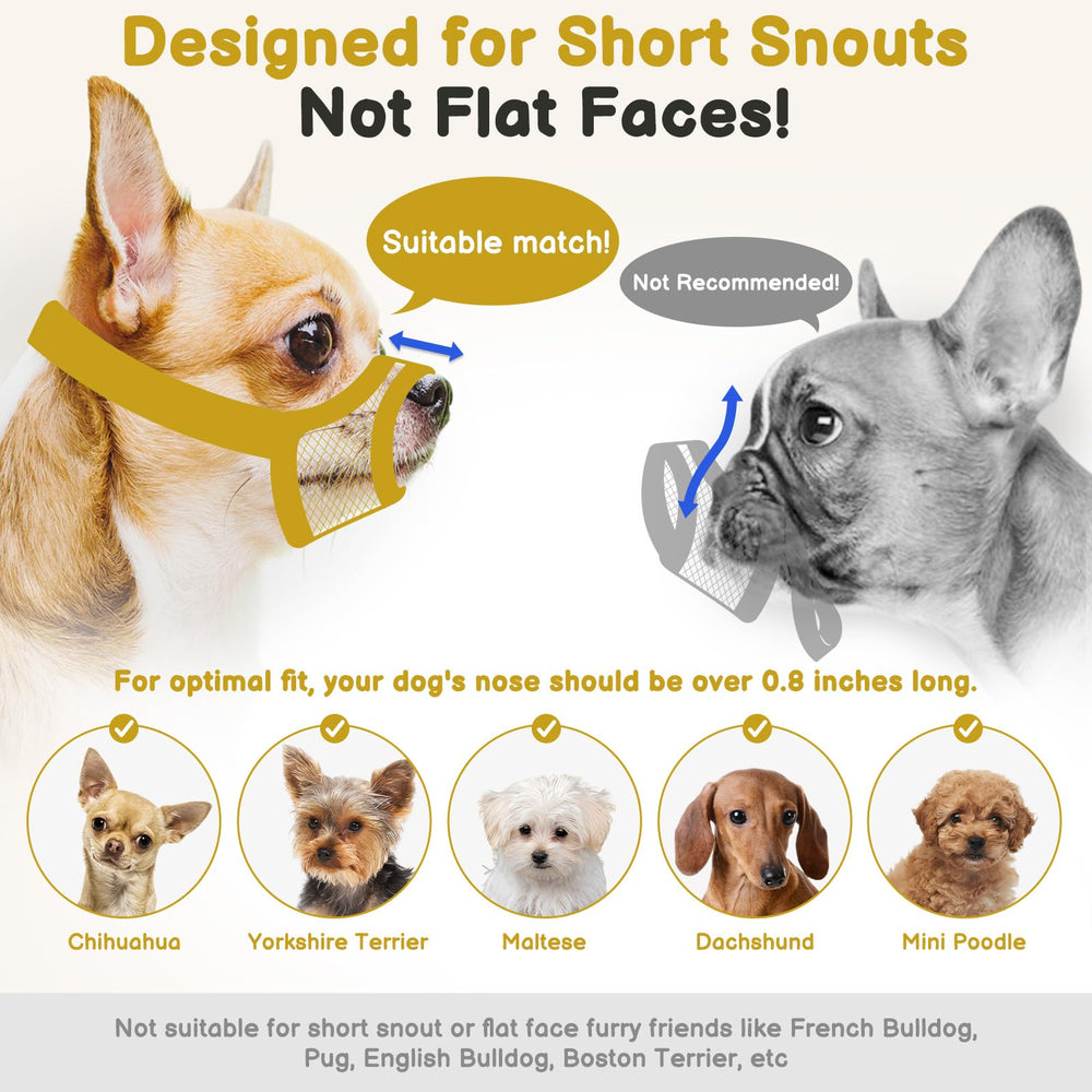 Mayerzon muzzle promotes bite inhibition during walks and crowds.