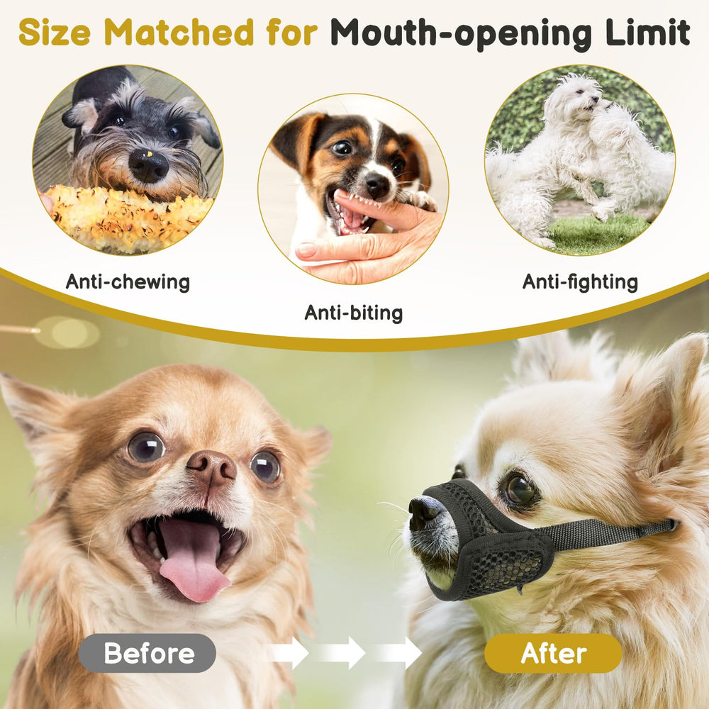 Soft padding on Mayerzon muzzle protects the nose from rubbing.