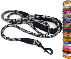 MayPaw heavy-duty rope leash with padded handle for comfortable walks.