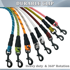 MayPaw leash with strong metal hook to handle powerful pulling
