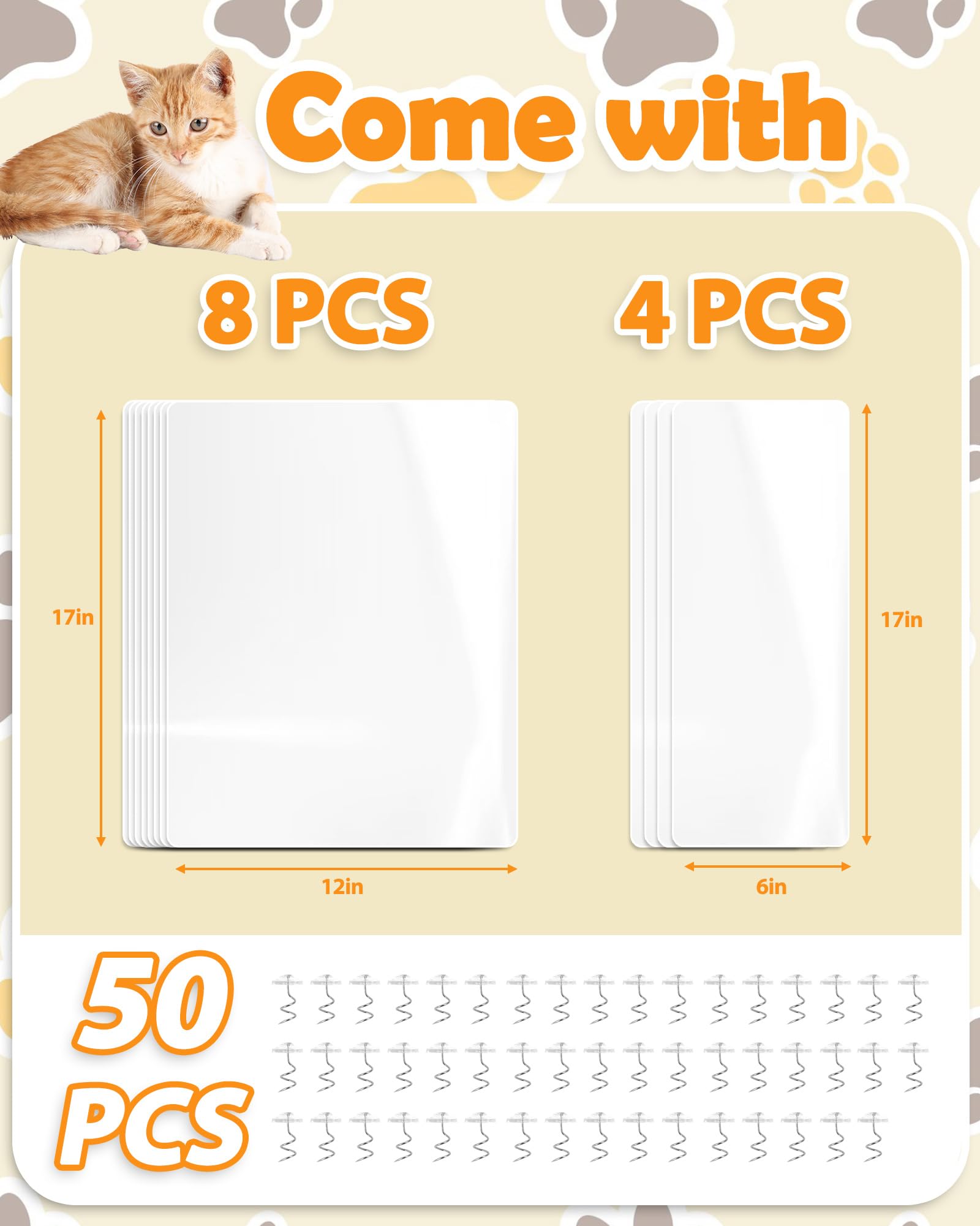 Mazzen Cat Scratch Couch Protector demonstrating trim-to-fit ease on sofa edge