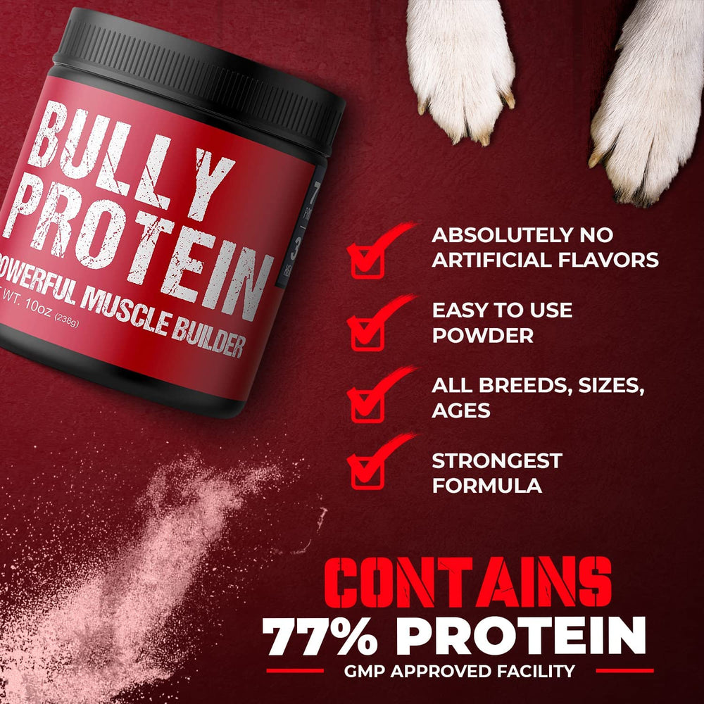 MBF Supplements Bully Protein Powder made in a USA facility