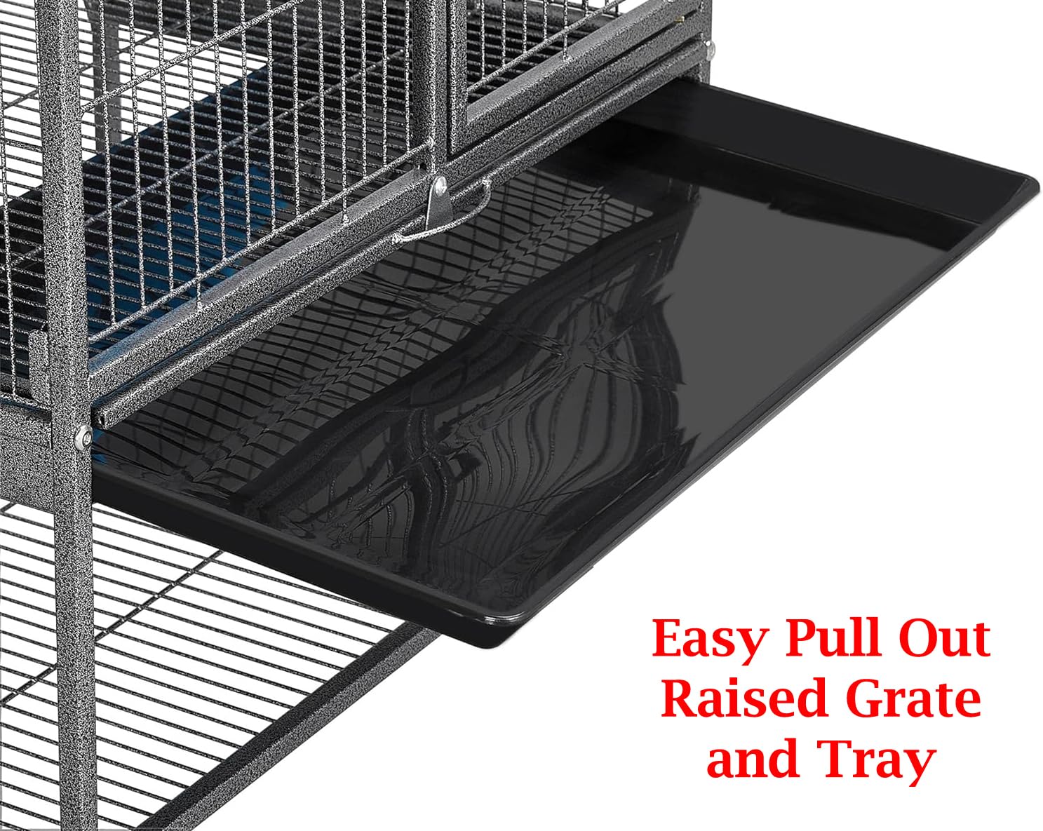 Food bowl included with Mcage cage for simple feeding