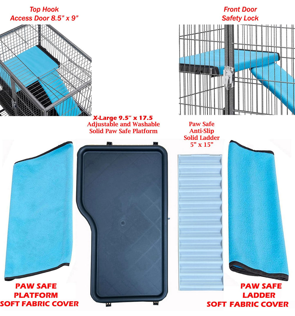 Water bottle included with Mcage cage for convenient hydration