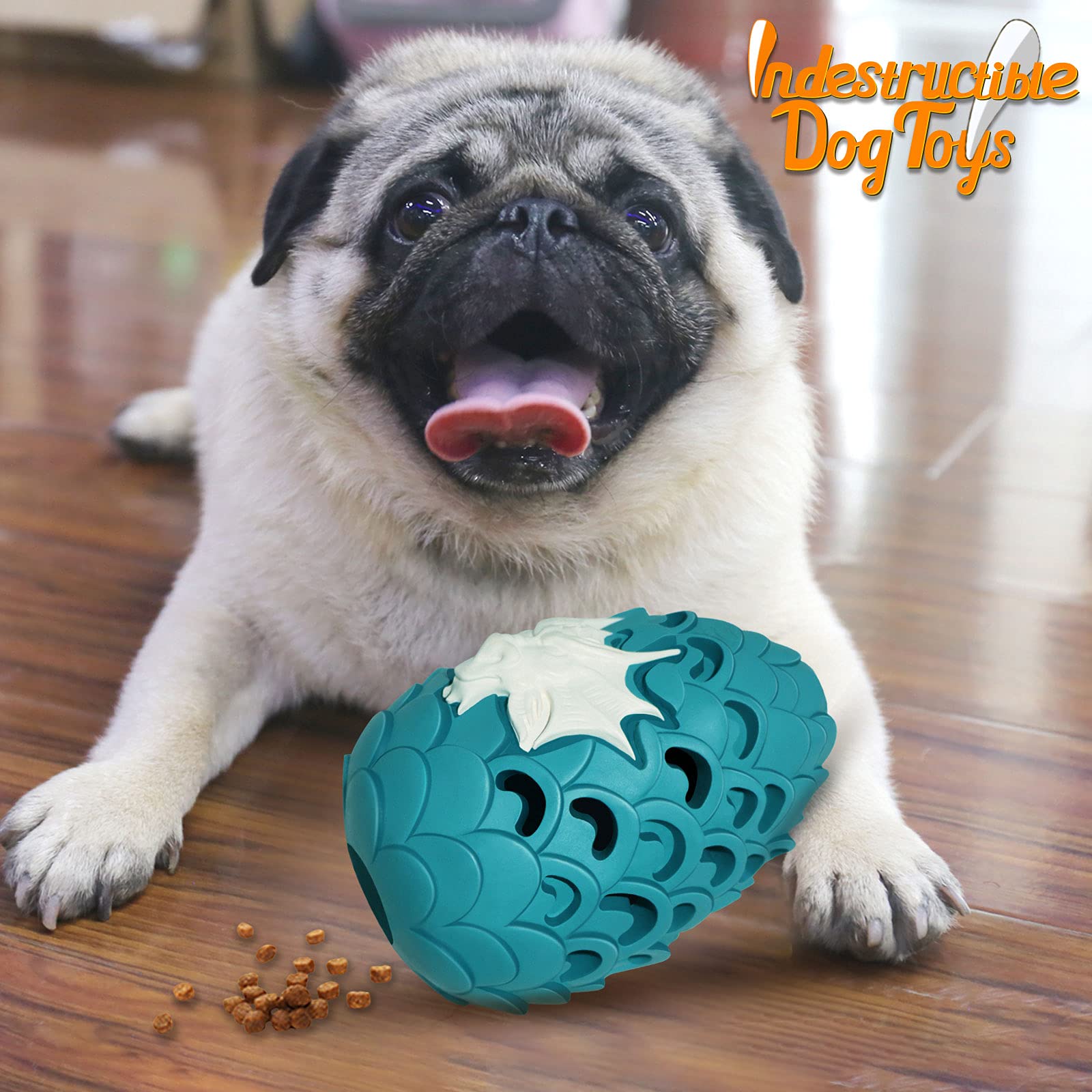 M.C.works Dragon Egg Toy bite-resistant rubber for heavy chewing.
