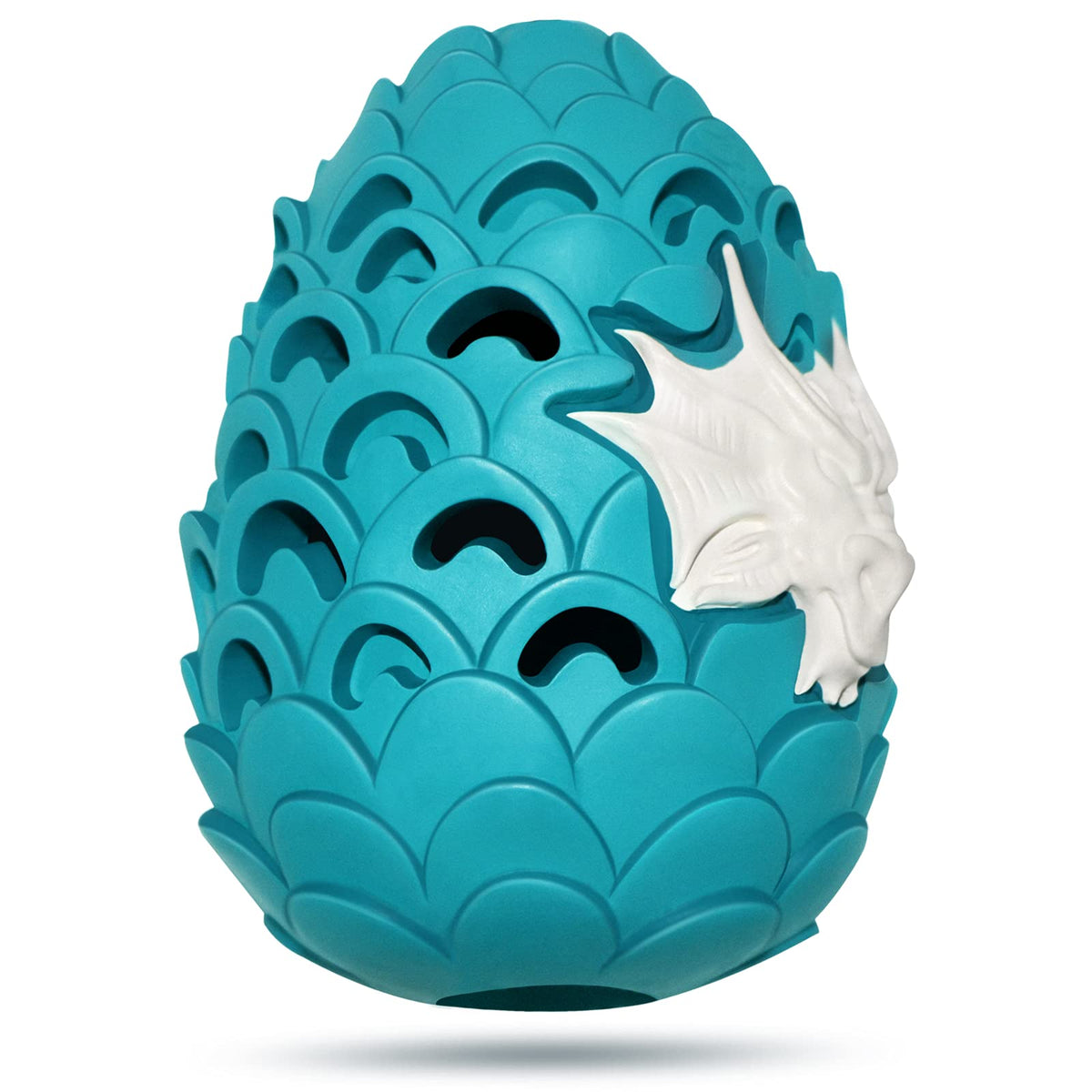 M.C.works Dragon Egg Toy close-up texture for tough chewers.