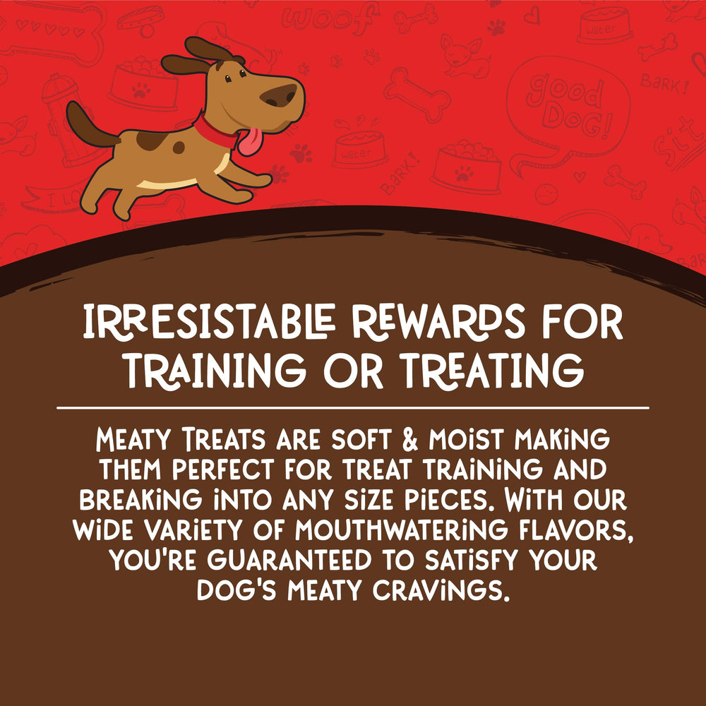 Meaty Treats Meatball Delights made in USA label signals quality