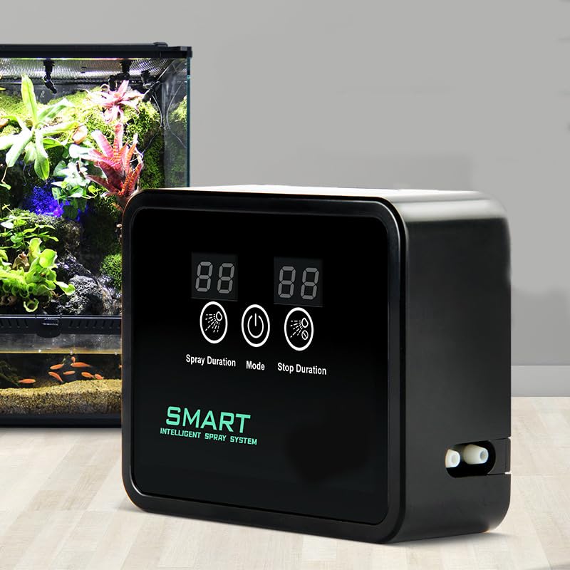 MECESOR misting can irrigate plants and cool greenhouse spaces.
