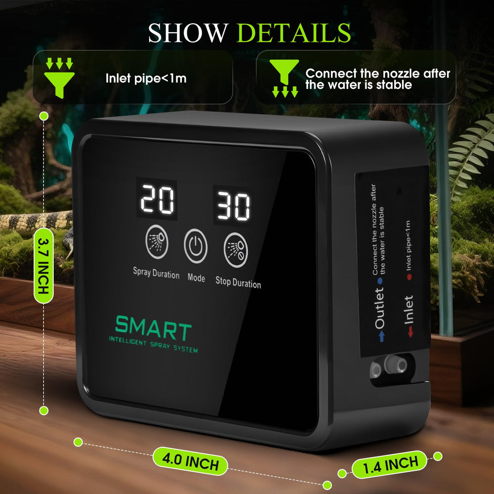 MECESOR whisper-quiet operation keeps enclosures peaceful for sensitive species.