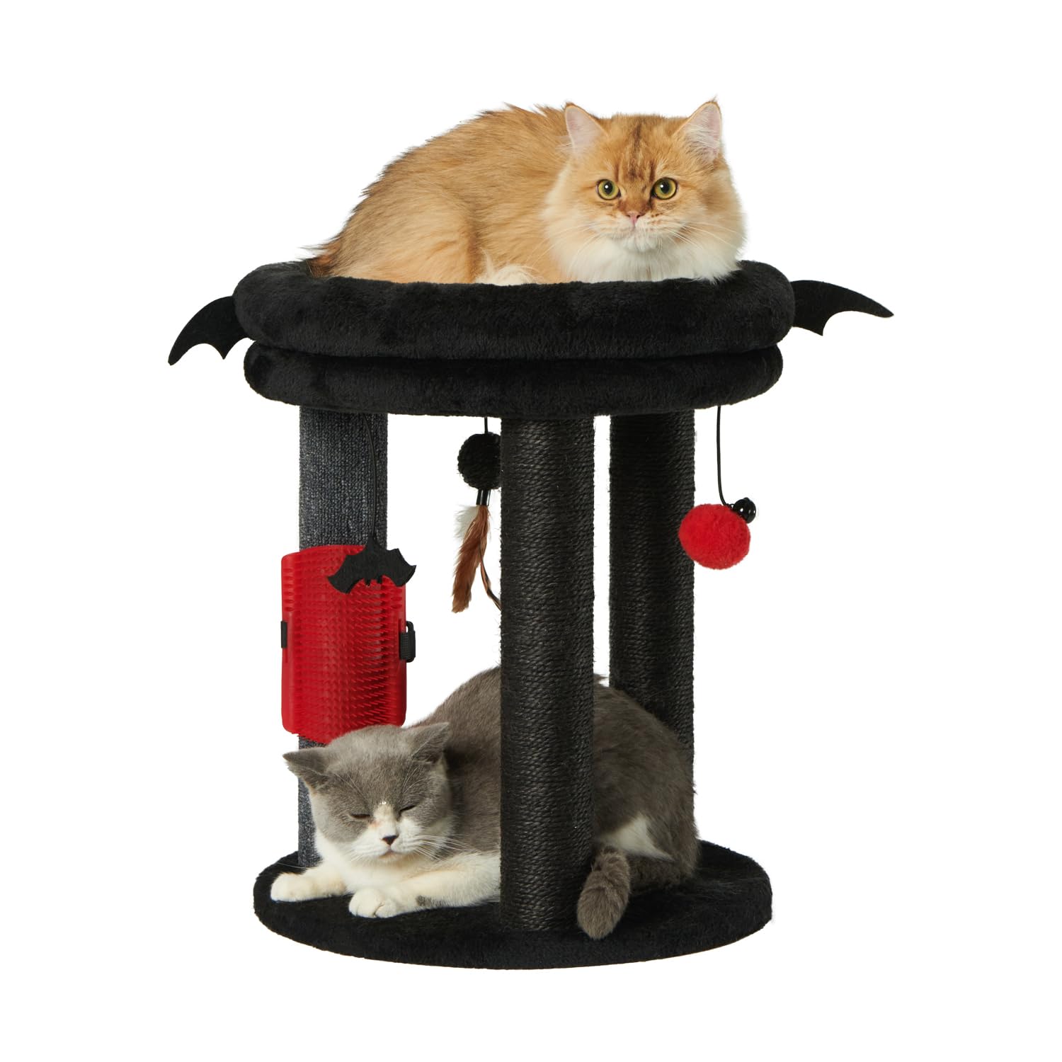 MECOOL 4in1 cat tree is ideal for indoor cats and kittens.