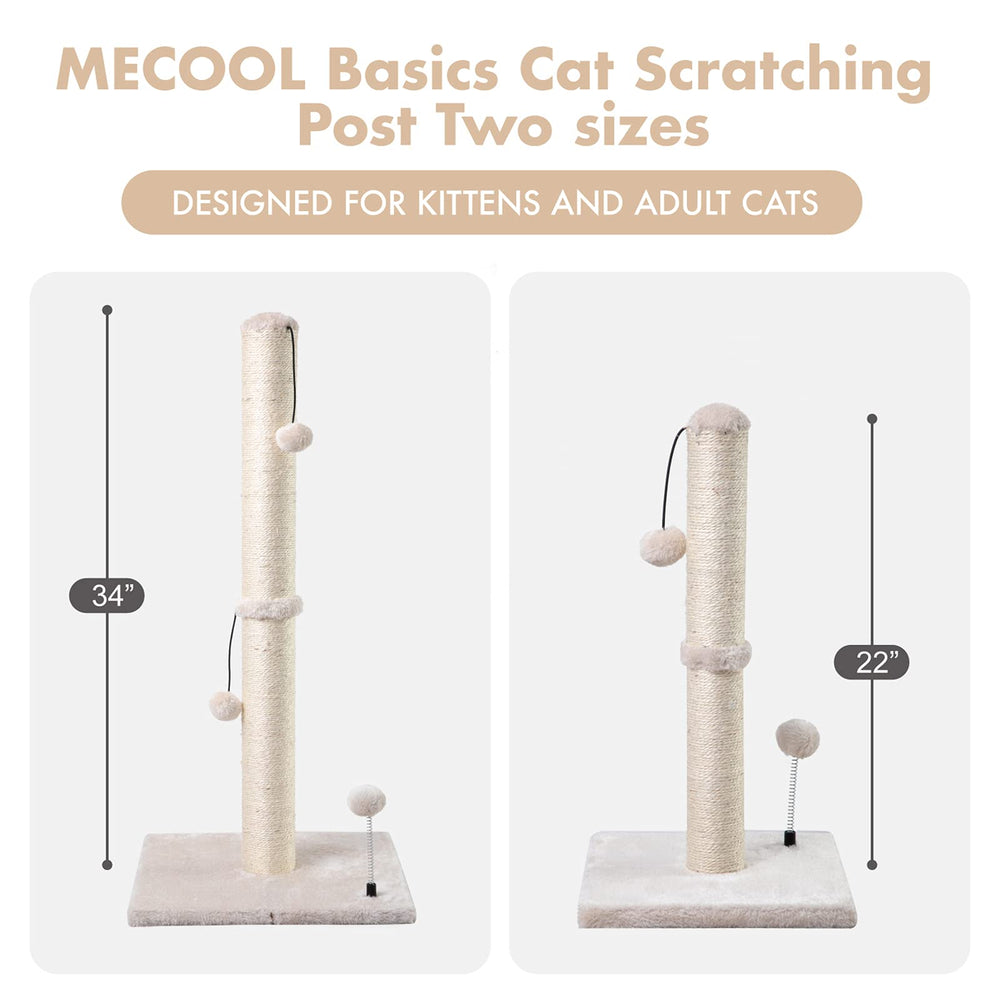 Easy assembly with included screws and instructions for MECOOL post.