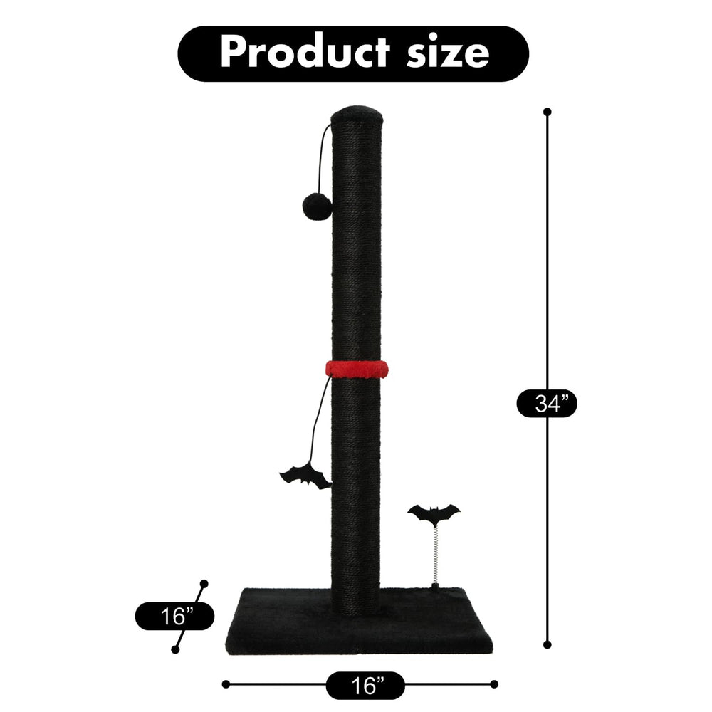MECOOL vertical scratcher helps protect furniture from claws.