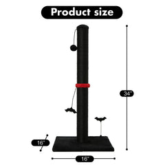 MECOOL vertical scratcher helps protect furniture from claws.