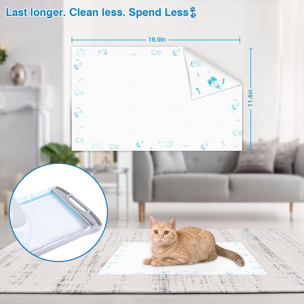 MED Cat Litter Pads suited for training, travel, and post-surgery or senior pet care.