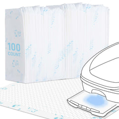 MED litter pad for Breez system, 16-9 inches, snug fit prevents leaks.