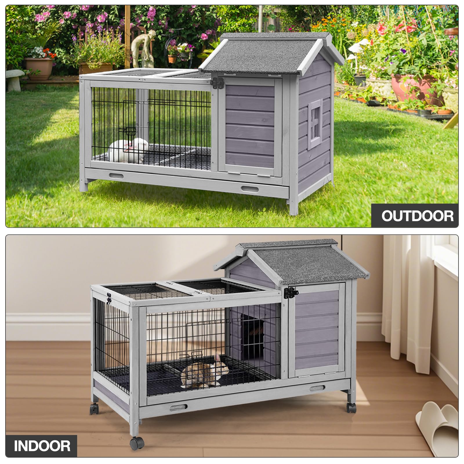 MEDEHOO five-doors design enables flexible pet care.