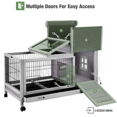 MEDEHOO removable tray for quick cleaning and waste management.