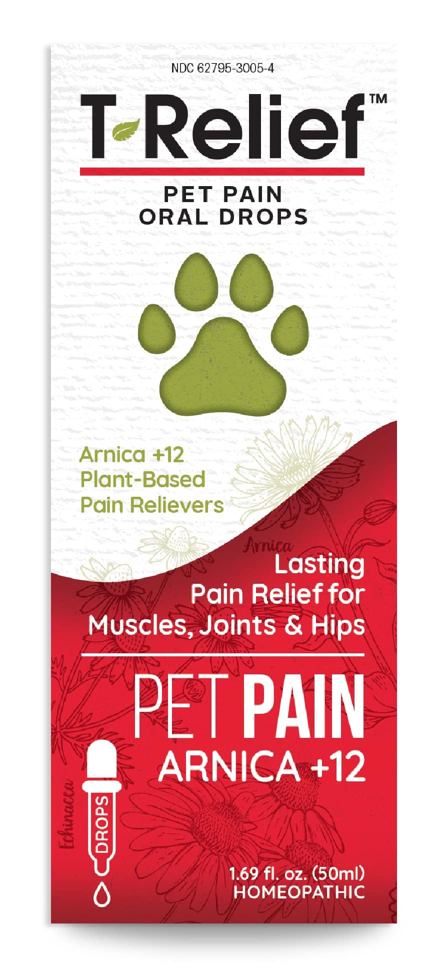 MediNatura T-Relief Drops holistic pet wellness.