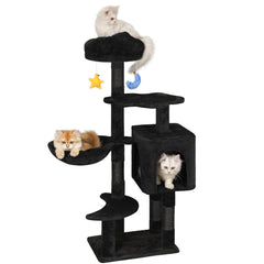 Meecal Gothic cloud bed cat tree offers cozy lounging and a stylish focal point.