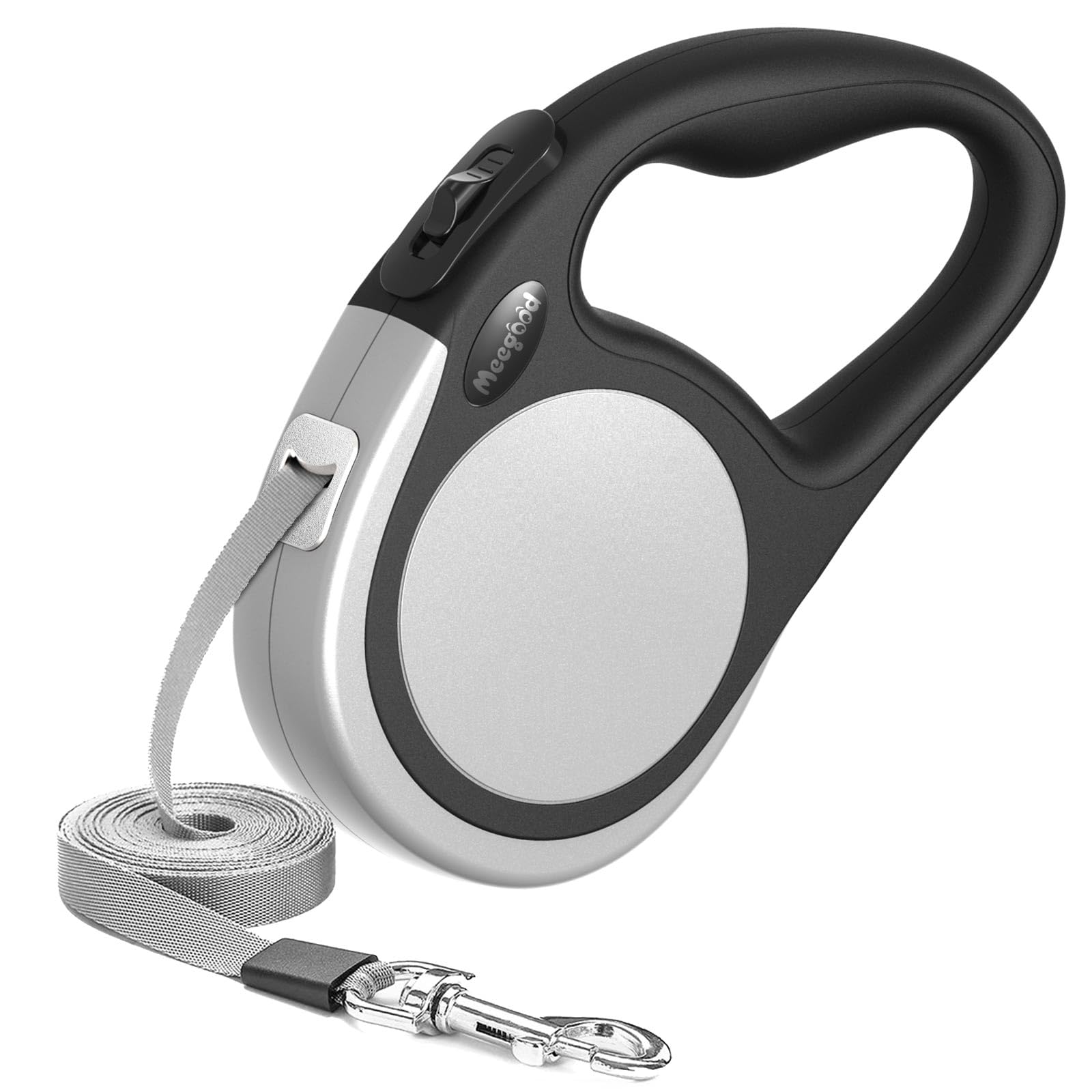 Meegood heavy duty retractable leash with closed casing for safe daily walks