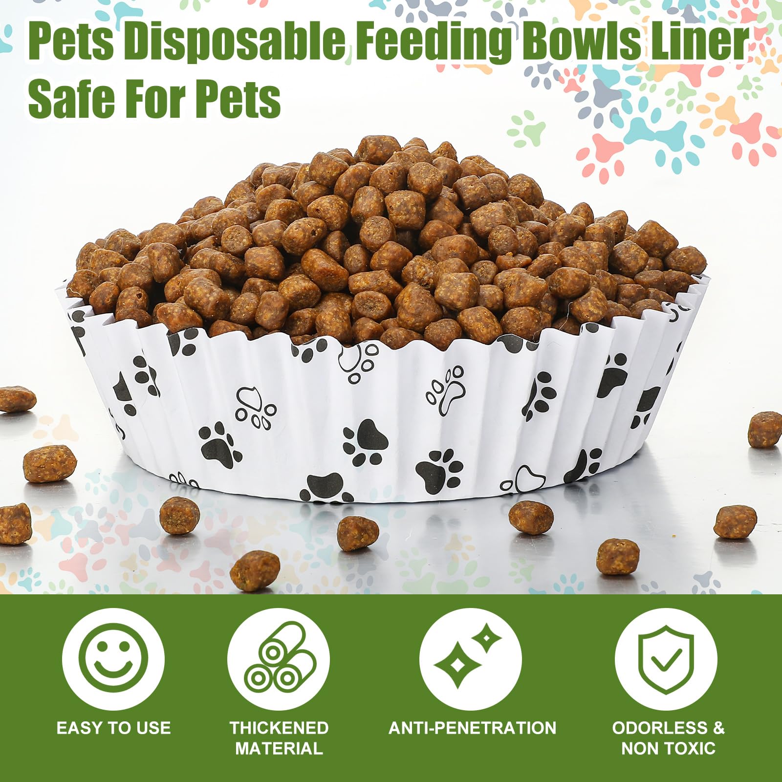 Meekoo disposable liner 4 inch by 1.2 inch for bowls