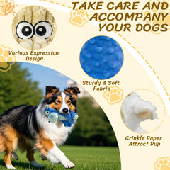 MeetYooo dog-shaped toy from the 3Pack boosts engagement during fetch.