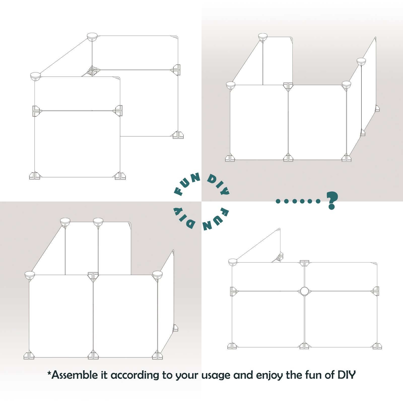 MEEXPAWS assembly guide helps secure panels quickly and reliably
