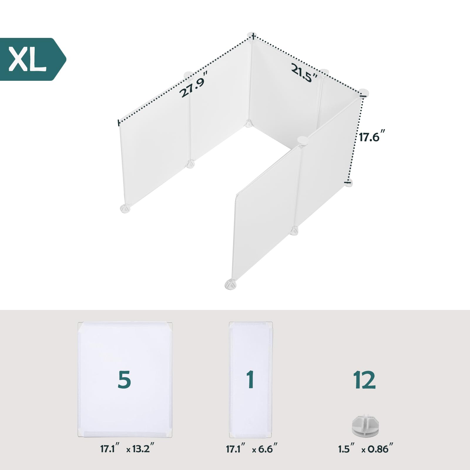 MEEXPAWS DIY panel configuration demonstrating flexible sizing