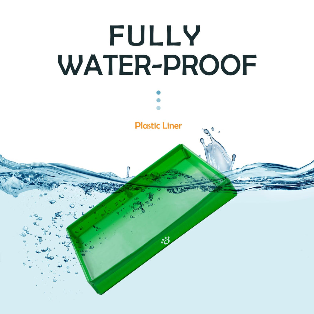 MEEXPAWS high side four inch edge preventing splashes.