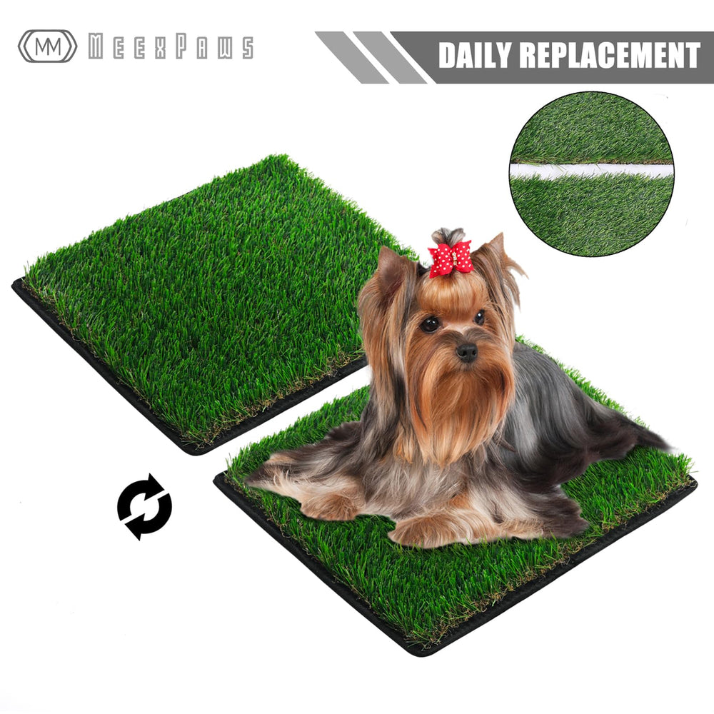 MEEXPAWS indoor litter box with rapid drainage helps keep floors drier.