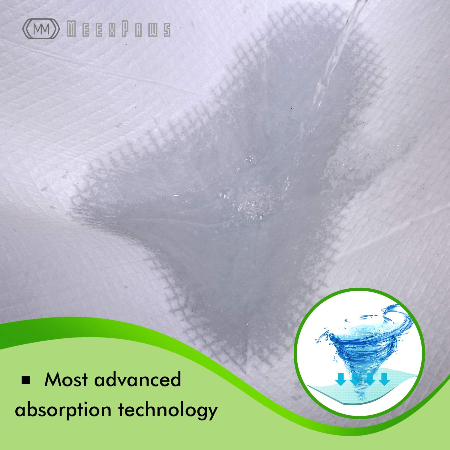 MEEXPAWS bottom-film leak-proof layer protecting floors during use