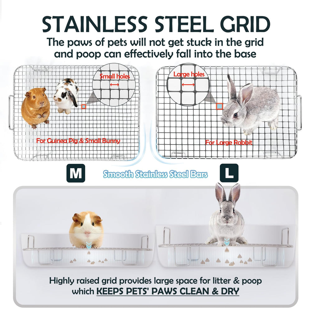 MEEXPAWS medium size litter box suitable for guinea pigs