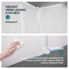 MEEXPAWS waterproof surface highlights quick spill cleanup