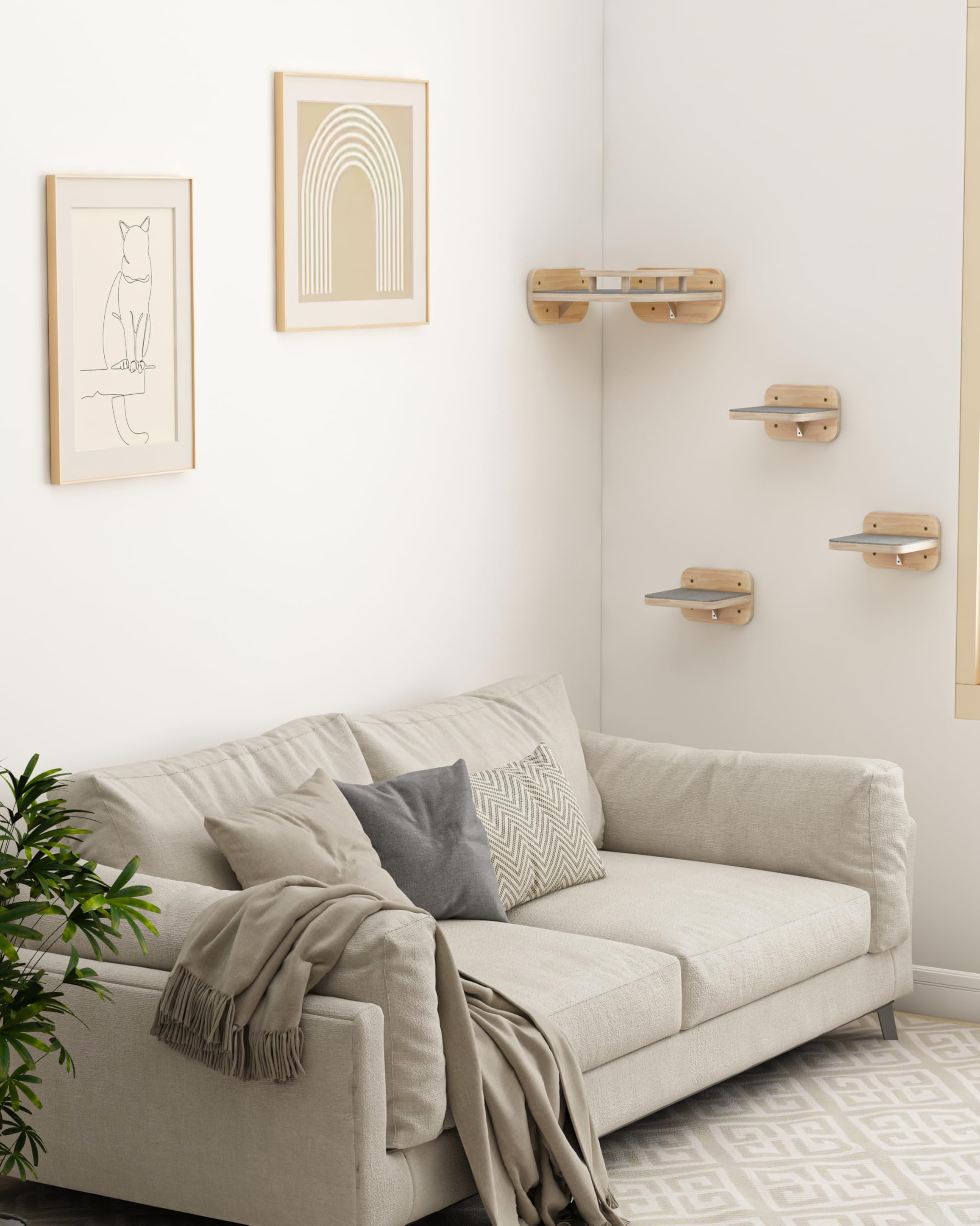 Megidok drywall installation kit makes setup straightforward.