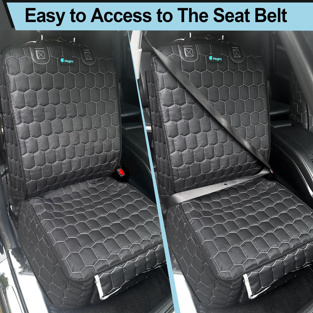 Meginc 600D Oxford fabric seat cover, durable and scratch-resistant for daily use.