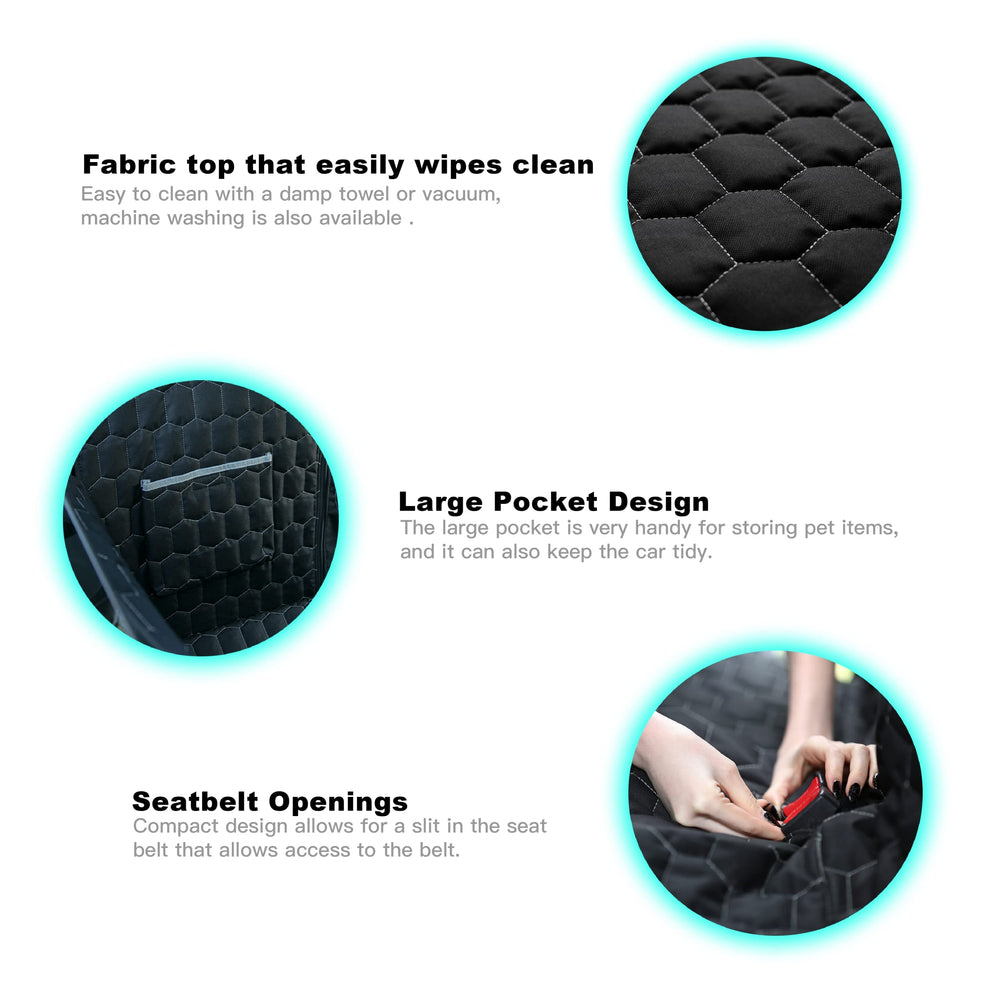 Meginc non-slip bottom helps prevent shifting during driving