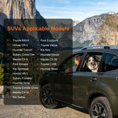 Meginc dog seat cover quick-install for stress-free setup