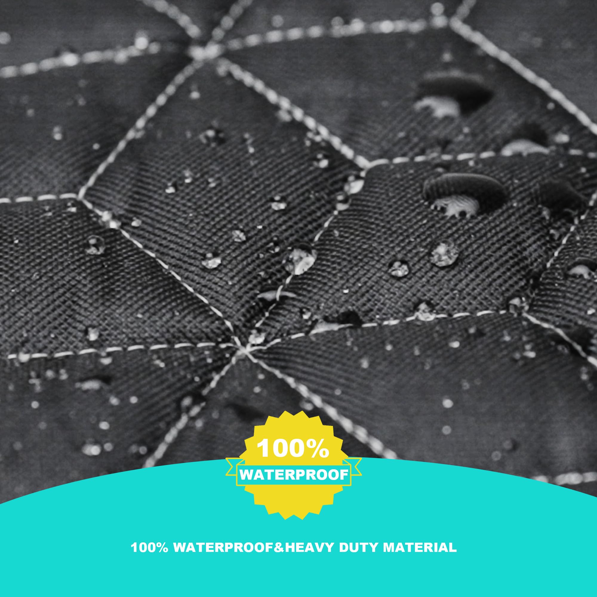 Meginc machine-washable design simplifies cleaning after long trips with pets.