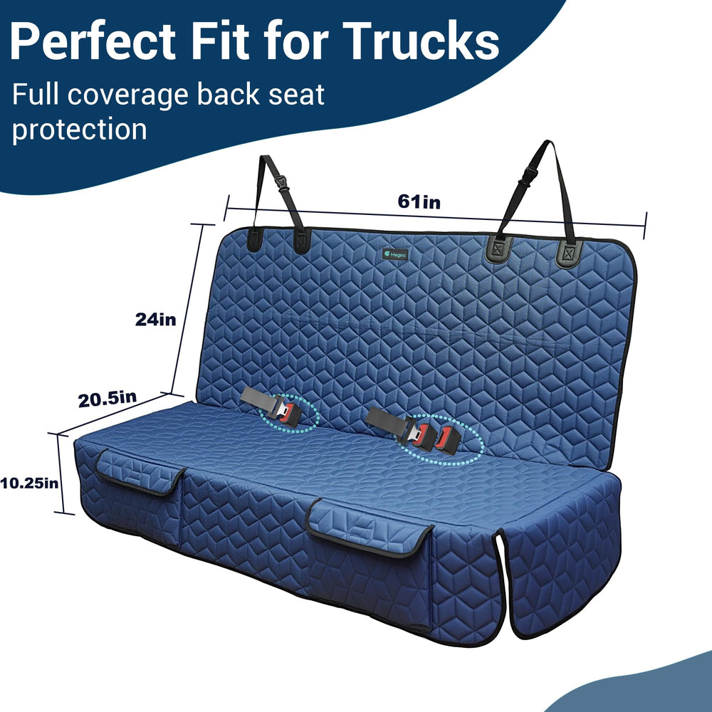 Meginc waterproof TPU and anti-slip mesh guard against spills and movement.