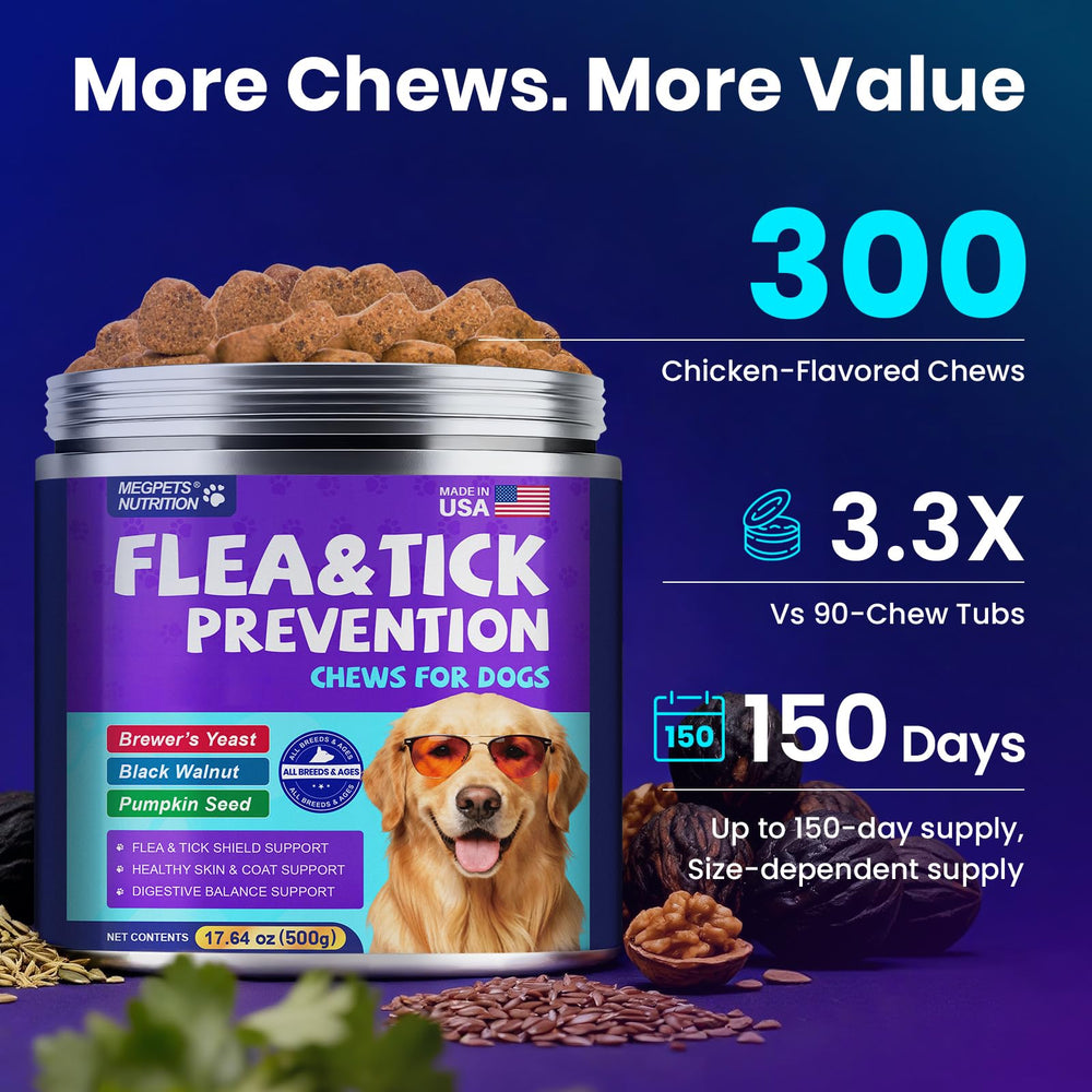 MEGPETS NUTRITION digestive-support formula emphasizes balanced digestion and energy.