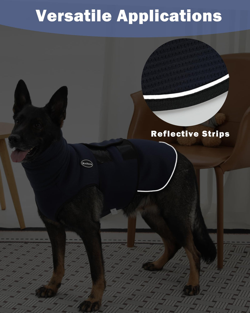 Meifsou vest machine-washable for easy cleaning after outings