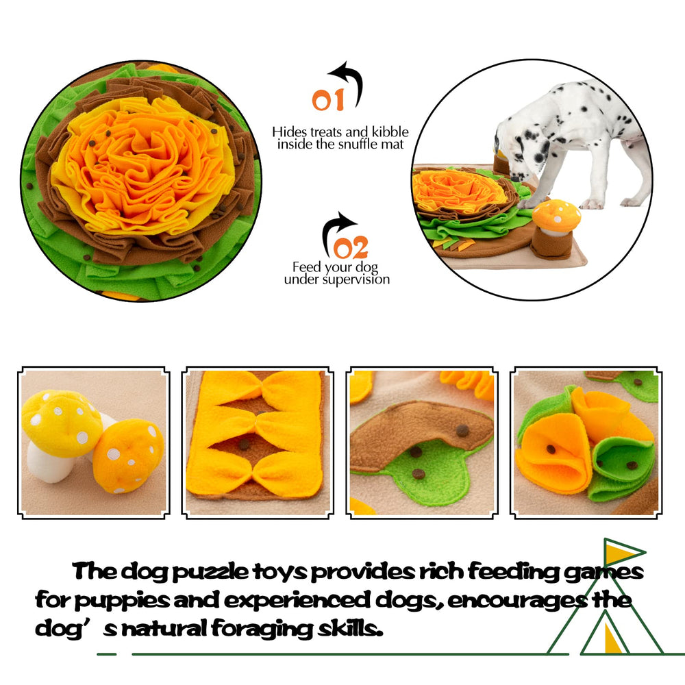 Meilzer snuffle mat foldable velcro makes storage and travel simple.