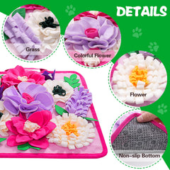 Meilzer Snuffle Mat interactive game encouraging mental engagement during enrichment sessions