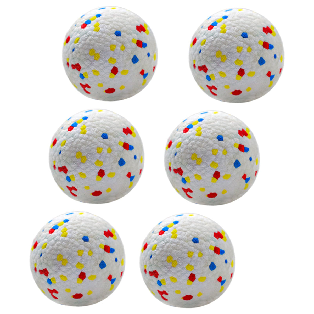 MEKAPLE dog balls 2-5 inch pack ready for durable fetch outdoors